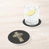 Dessous De Verre En Grès Croix celtique (Côté)