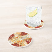 Dessous De Verre En Grès Croix de demi-teinte religieuse (Côté)