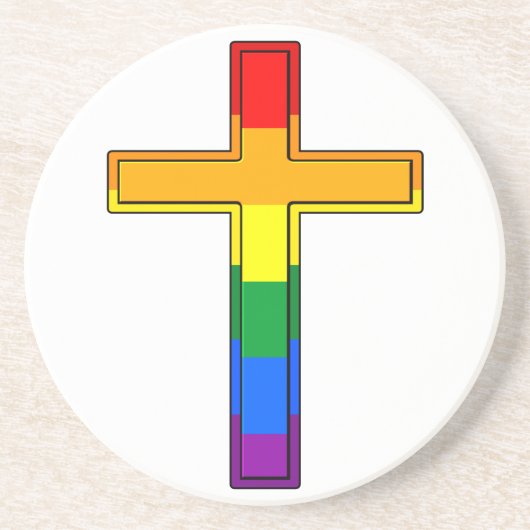 Dessous De Verre En Grès Croix Gay (Devant)