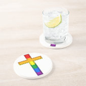 Dessous De Verre En Grès Croix Gay (Côté)