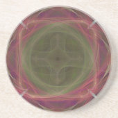 Dessous De Verre En Grès Croix géométrique (Devant)