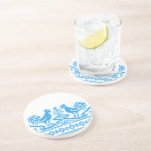 Dessous De Verre En Grès Cross-stitch (Côté)