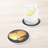 Dessous De Verre En Grès Croyez en vous-même - Coeur inspirant (Côté)