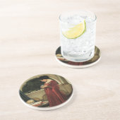 Dessous De Verre En Grès Crystal Ball by John William Waterhouse (Côté)