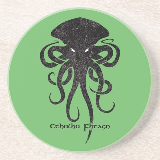 Dessous De Verre En Grès Cthulhu (Devant)