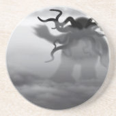 Dessous De Verre En Grès Cthulhu dans l'océan (Devant)