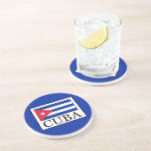 Dessous De Verre En Grès Cuba (Côté)