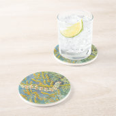 Dessous De Verre En Grès Cucullia Absinthii Wormwood (Côté)