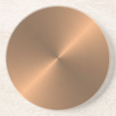 Dessous De Verre En Grès Cuivre (Devant)