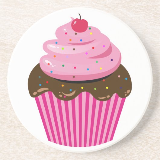 Dessous De Verre En Grès Cupcake (Devant)
