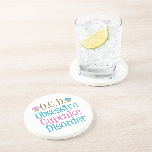 Dessous De Verre En Grès Cupcake (Côté)