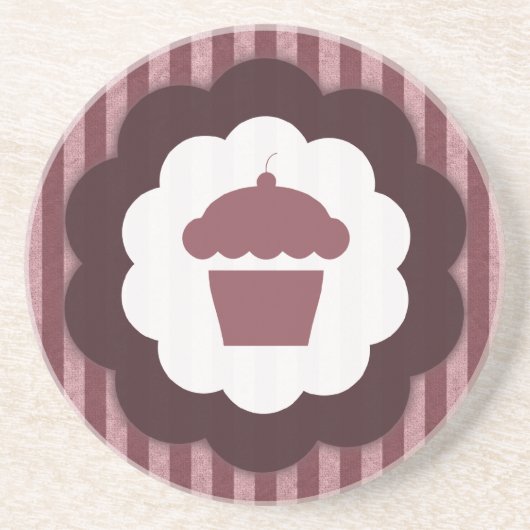 Dessous De Verre En Grès cupcake (Devant)