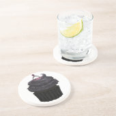 Dessous De Verre En Grès Cupcake Fiançailles doux (Côté)