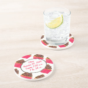 Dessous De Verre En Grès Cupcakes