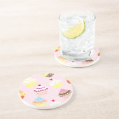 Dessous De Verre En Grès Cupcakes (Côté)