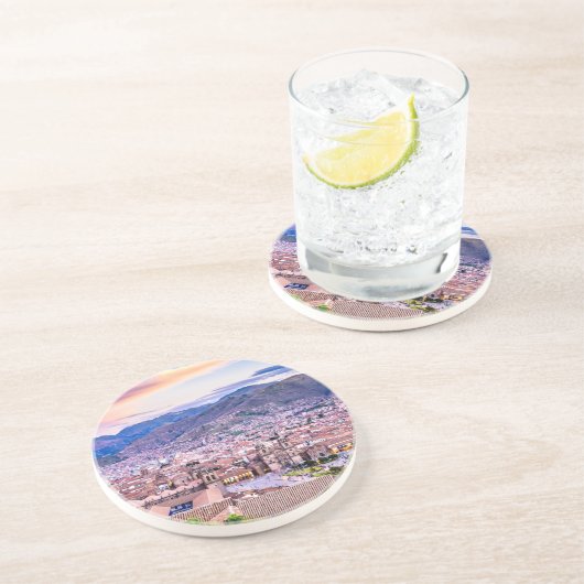 Dessous De Verre En Grès Cusco (Côté)