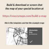 Dessous De Verre En Grès Custom Map "Where We Met" First Date Personalized