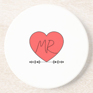Dessous De Verre En Grès Cute Love MR