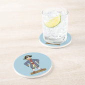 Dessous De Verre En Grès Cute Pirate Lad (Côté)