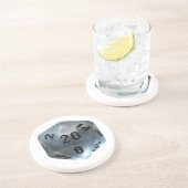 DESSOUS DE VERRE EN GRÈS D20 (Côté)