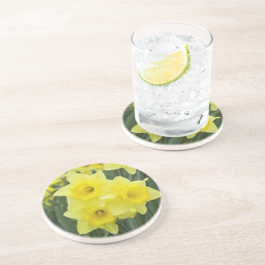 Dessous De Verre En Grès Daffodils RF) (Côté)