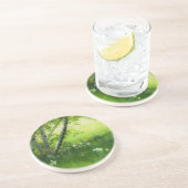 Dessous De Verre En Grès Daffodiques de printemps (Côté)
