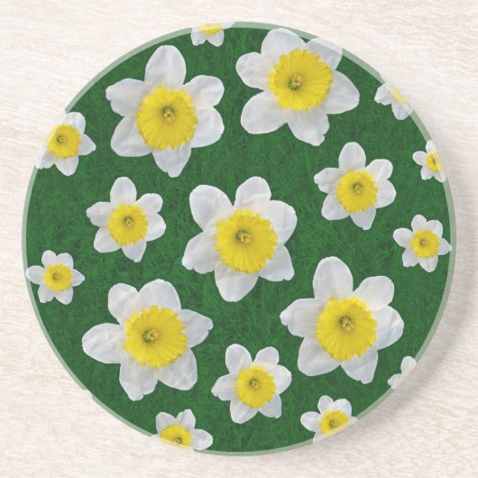 Dessous De Verre En Grès Daffodiques de printemps (Devant)
