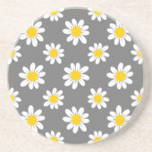 Dessous De Verre En Grès Daisies de White Yellow (Devant)