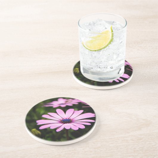 Dessous De Verre En Grès Daisy africain (Côté)