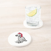 Dessous De Verre En Grès Dalmatie de Noël (Côté)