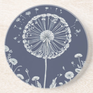 Dessous De Verre En Grès Dandelion