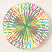 Dessous De Verre En Grès Dandelion fou (Devant)