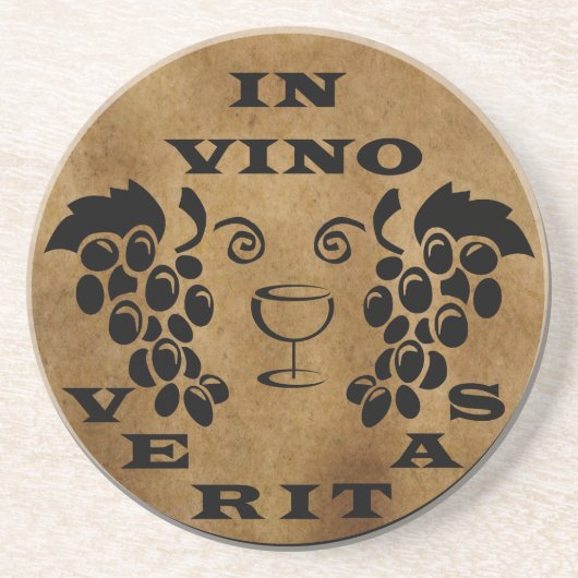Dessous De Verre En Grès Dans les veritas vino (Devant)