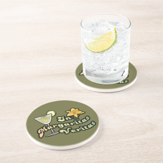 Dessous De Verre En Grès Dans Margaritas Veritas (Côté)