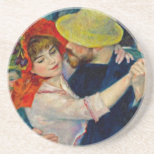 Dessous De Verre En Grès Danse à Bougival Pierre Renoir