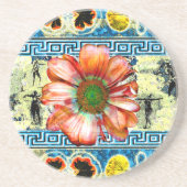 Dessous De Verre En Grès Danse ancienne (Devant)