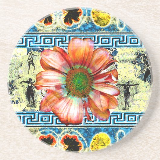 Dessous De Verre En Grès Danse ancienne (Devant)