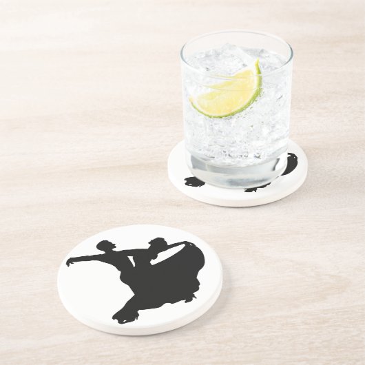 Dessous De Verre En Grès Danse de salon (Côté)