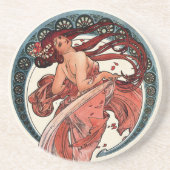 Dessous De Verre En Grès Danse par Alfons Mucha 1898 (Devant)