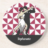 Dessous De Verre En Grès Danseurs de tango (Devant)