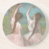 Dessous De Verre En Grès Danseuses en rose Edgar Degas (Devant)