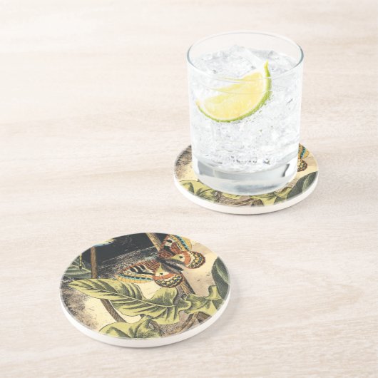 Dessous De Verre En Grès Dark Nature Scene par Vision Studio (Côté)