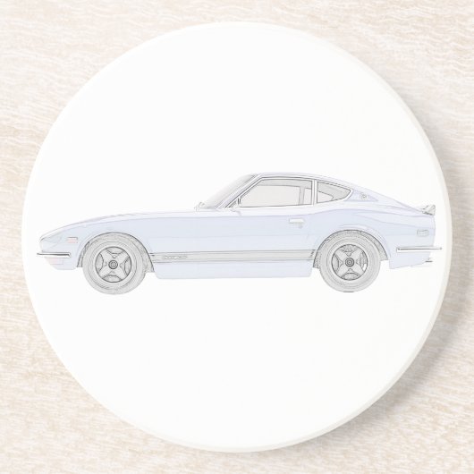 Dessous De Verre En Grès Datsun 240Z (Devant)