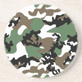 Dessous de verre en grès de Camo Camo Jungle (Devant)