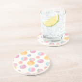 Dessous de verre en grès de Candy Bubbles (Côté)