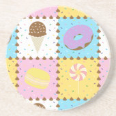 Dessous de verre en grès de Cravings doux (Devant)