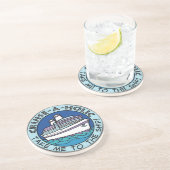 Dessous de verre en grès de Cruise-A-Holic (Côté)