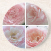 Dessous De Verre En Grès De jolies roses (Devant)