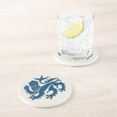 Dessous de verre en grès de Lion de renaissance go (Côté)