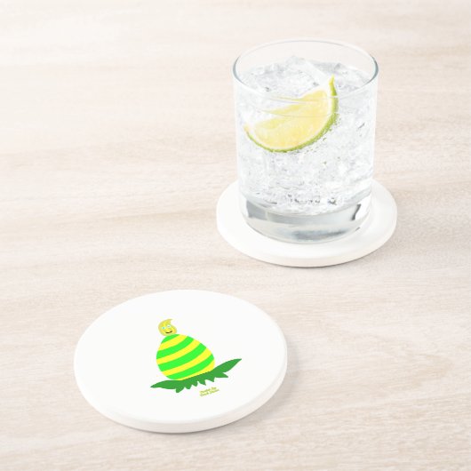 Dessous de verre en grès de Pâques (Côté)